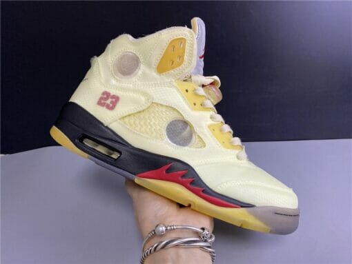 Air Jordan 5 Sail OW - Image 4
