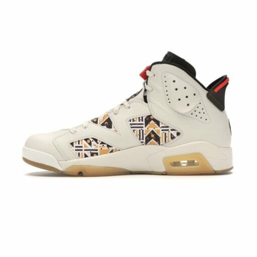 Air Jordan 6 Retro Quai54 Sail Brown (2020) - Image 3