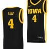 Ahron Ulis Jersey Iowa Hawkeyes College Basketball Black Swingman #4