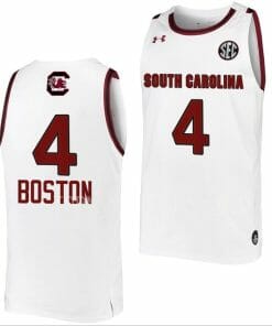 Aliyah Boston Jersey South Carolina Gamecocks College Basketball White #4