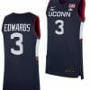 Aaliyah Edwards Jersey UConn Huskies College Basketball Navy Replica #3 3 Aaliyah Edwards Jersey UConn Huskies College Basketball Navy Replica #3