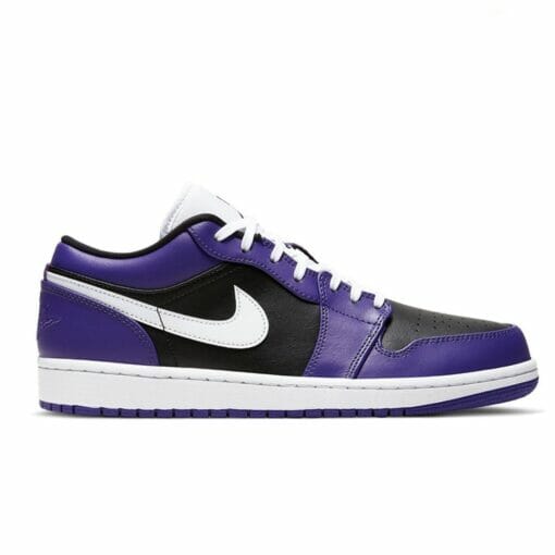 Air Jordan 1 Low Court Purple Black