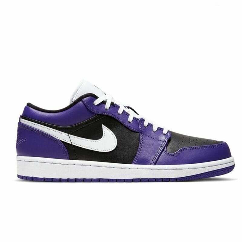 Air Jordan 1 Low Court Purple Black