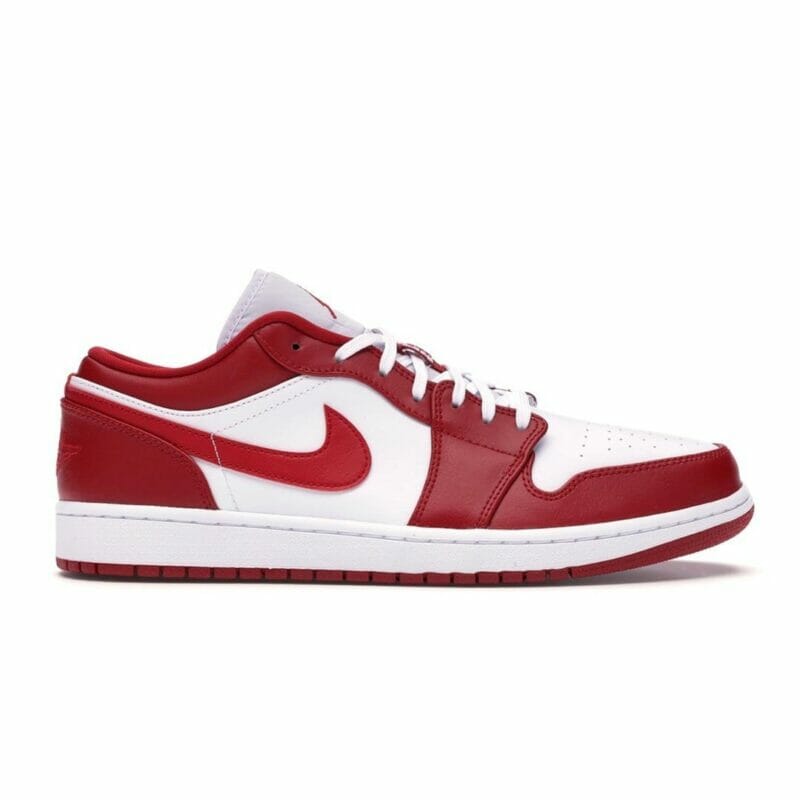 Air Jordan 1 Low Gym Red White 16 Air Jordan 1 Low Gym Red White