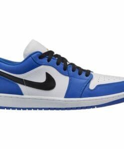Air Jordan 1 Low Hyper Royal Orange Peel
