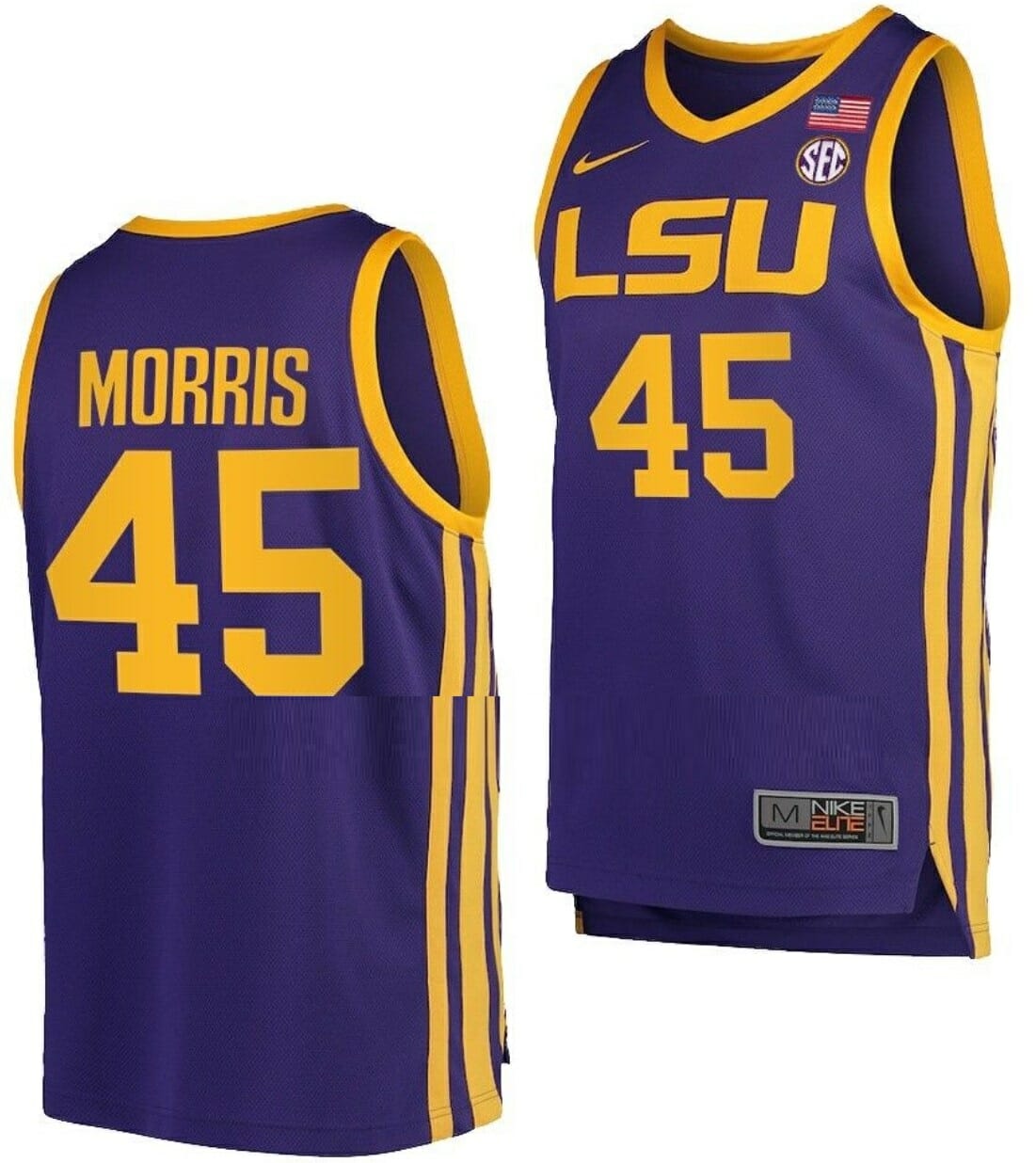 Alexis Morris Jersey LSU Tigers College Basketball Purple #45 1 Alexis Morris Jersey LSU Tigers College Basketball Purple #45