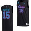Alijah Martin Jersey FAU Owls College Basketball 2023 NCAA March Madness Black #15