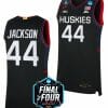 Andre Jackson Jersey UConn Huskies College Basketball 2023 NCAA Final Four Black #44