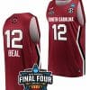 Brea Beal Jersey South Carolina Gamecocks College Basketball 2023 NCAA Final Four Garnet Garnet #12