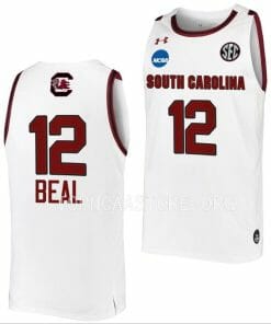 Brea Beal Jersey South Carolina Gamecocks College Basketball 2023 NCAA March Madness White #12