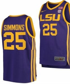 Ben Simmons Jersey LSU Tigers College Basketball Purple #25
