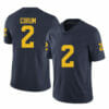 Blake Corum Jersey #2 Michigan Wolverines College Football Jerseys Navy