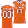 Custom Clemson Tigers Jersey Name and Number College Basketball NIL Pick-A-Player Orange 2 Custom Clemson Tigers Jersey Name and Number College Basketball NIL Pick-A-Player Orange