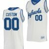 Custom Kansas Jayhawks Jersey Name and Number College Basketball Commemorative Classic Cream