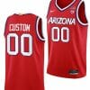 Custom Arizona Wildcats Jersey Name And Number College Basketball Red 2 Custom Arizona Wildcats Jersey Name And Number College Basketball Red