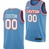 Custom Dayton Flyers Jersey Name and Number College Basketball Chapel Swingman Blue