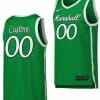 Custom Marshall Thundering Herd Jersey Name and Number College Basketball Green 3 Custom Marshall Thundering Herd Jersey Name and Number College Basketball Green