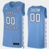 Custom North Carolina Jersey Name and Number College Basketball Blue Alumni
