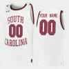 Custom South Carolina Gamecocks Jersey College Basketball White 2 Custom South Carolina Gamecocks Jersey College Basketball White