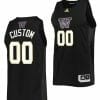 Custom Washington Huskies Jersey Name and Number College Basketball Black