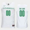 Custom Oregon Ducks Jersey Name and Number College Basketball White Elite 3 Custom Oregon Ducks Jersey Name and Number College Basketball White Elite