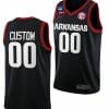 Custom Arkansas Razorbacks Jersey Name And Number 2023 NCAA March Madness College Basketball Black
