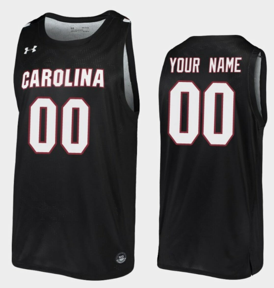 Custom South Carolina Gamecocks Jersey College Basketball Black 1 Custom South Carolina Gamecocks Jersey College Basketball Black