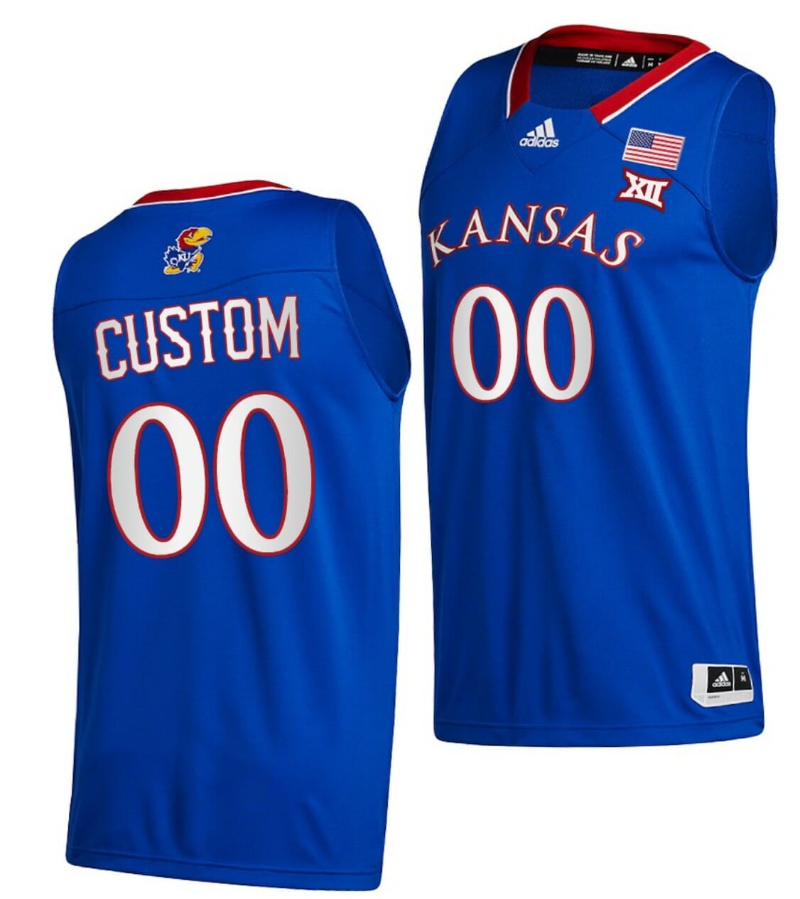 Custom Kansas Jayhawks Jersey Name and Number College Basketball New Season Royal 1 Custom Kansas Jayhawks Jersey Name and Number College Basketball New Season Royal