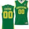 Custom Oregon Ducks Jersey Name and Number College Basketball NIL Pick-A-Player Green