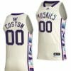 Custom Washington Huskies Jersey Name and Number College Basketball White Honoring