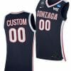 Custom Gonzaga Bulldogs Jersey Name and Number College Basketball 2021 March Madness Final Four Navy WCC
