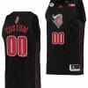 Custom Rutgers Scarlet Knights Jersey Name and Number College Basketball Swingman Black