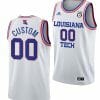 Custom Louisiana Tech Bulldogs Jersey Name and Number College Basketball White
