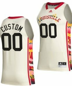 Custom Louisville Cardinals Jersey Name and Number College Basketball BHE Honoring White