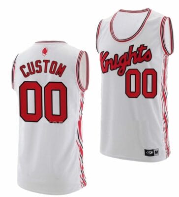 Custom Rutgers Scarlet Knights Jersey Name and Number College Basketball Retro White 6 Custom Rutgers Scarlet Knights Jersey Name and Number College Basketball Retro White