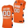 Custom Syracuse Orange Jersey Name and Number College BasketballMarch Madness Sweet 16 Equality Orange