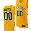 Custom North Carolina AT Aggies Jersey Name and Number College Basketball Gold 3 Custom North Carolina AT Aggies Jersey Name and Number College Basketball Gold