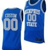 Custom Memphis Tigers Jersey Name and Number College Basketball Replica Royal