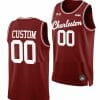 Custom Charleston Cougars Jersey Name and Number College Basketball Throwback Maroon 3 Custom Charleston Cougars Jersey Name and Number College Basketball Throwback Maroon