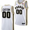 Custom Purdue Boilermakers Jersey College Basketball White