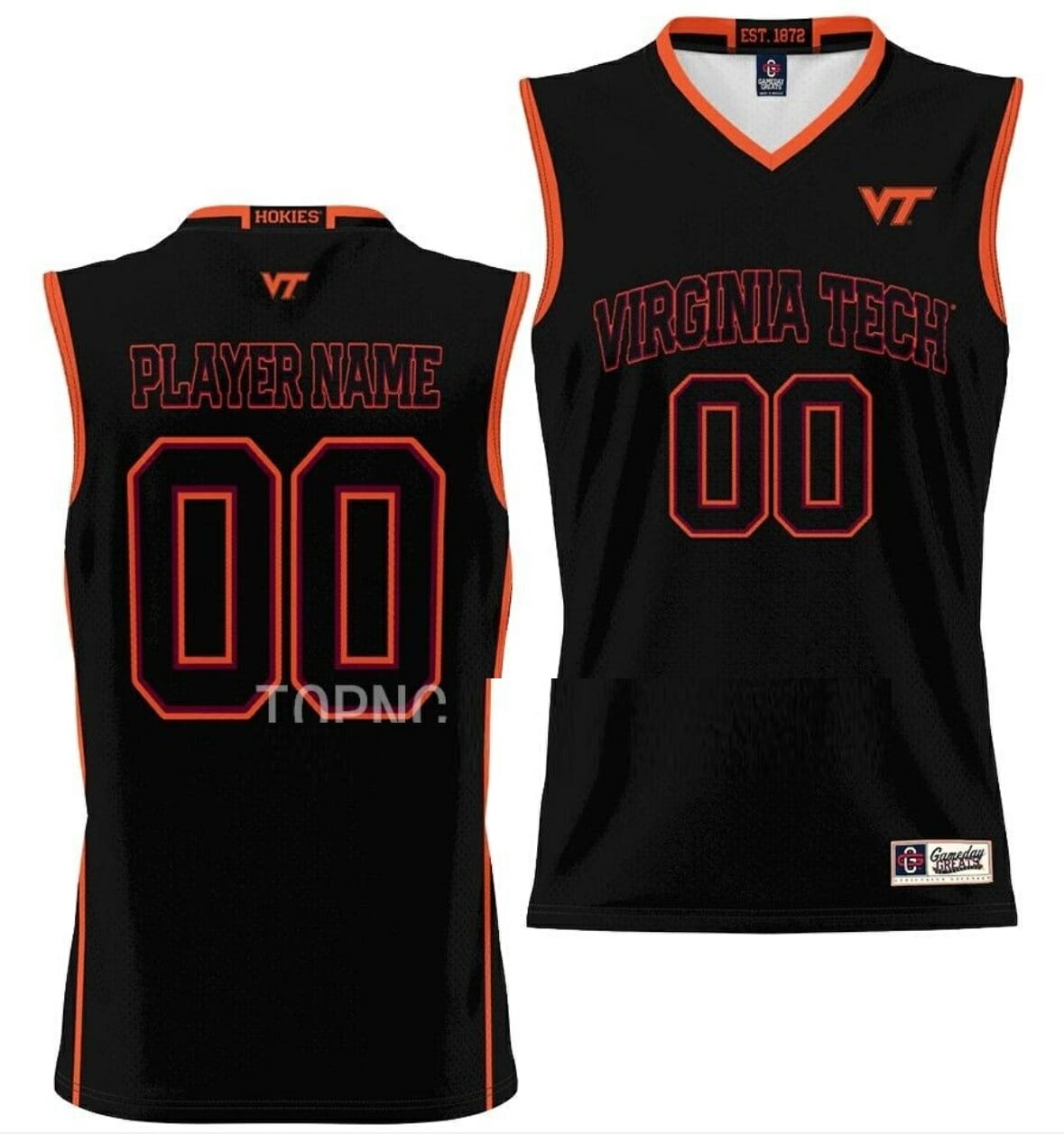 Custom Virginia Tech Hokies Jersey Name and Number College Basketball NIL Pick-A-Player Black 1 Custom Virginia Tech Hokies Jersey Name and Number College Basketball NIL Pick-A-Player Black