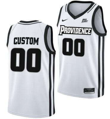Custom Providence Friars Jersey Name and Number College Basketball Big East Home White