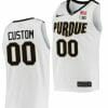 Custom Purdue Boilermakers Jersey College Basketball Replica White