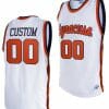 Custom Syracuse Orange Jersey Name and Number College Basketball Alumni Retro White 2 Custom Syracuse Orange Jersey Name and Number College Basketball Alumni Retro White