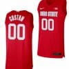 Custom Ohio State Buckeyes Jersey Name and Number College Basketball Limited Scarlet