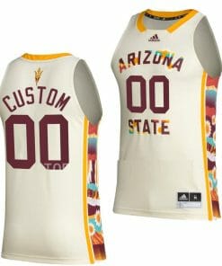 Custom Arizona State Sun Devils Jersey Name And Number College Basketball Honoring White