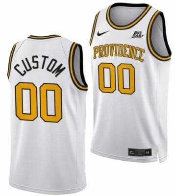 Custom Providence Friars Jersey Name and Number College Basketball Big East White 6 Custom Providence Friars Jersey Name and Number College Basketball Big East White