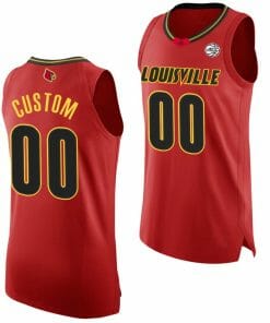 Custom Louisville Cardinals Jersey Name and Number College Basketball Red