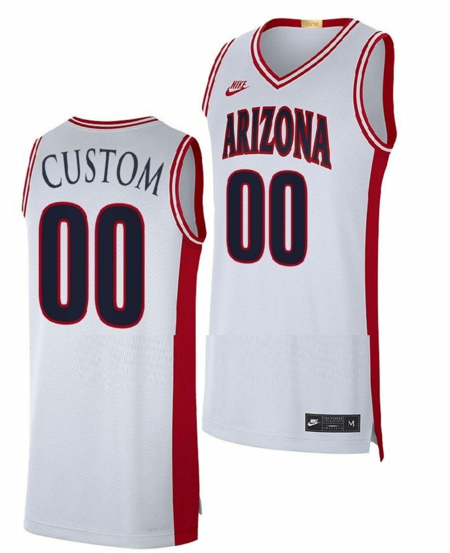 Custom Arizona Wildcats Jersey Name And Number College Basketball Maui Invitational Champs White 1 Custom Arizona Wildcats Jersey Name And Number College Basketball Maui Invitational Champs White