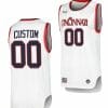 Custom Cincinnati Bearcats Jersey Name and Number College Basketball Army White
